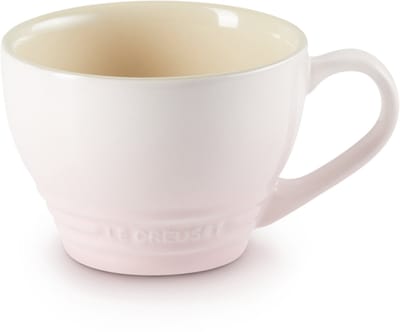 Le Creuset - Grote Cappuccino Mok Shell Pink 0,4l