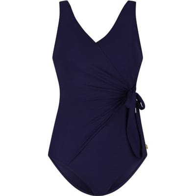 Ten Cate swimsuit v-neck padded ink blue voor Dames | Maat 38
