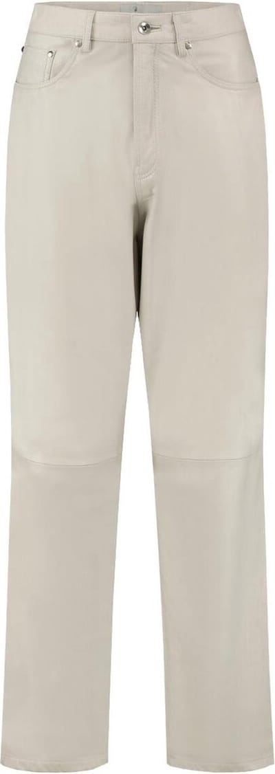 Goosecraft Broek Gc Cleo Pants 102221027 Antiqwht Dames Maat - XS