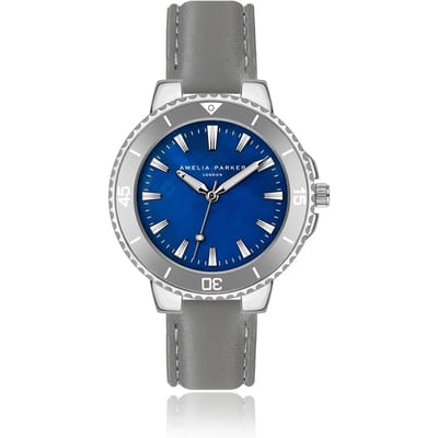 Stof horloge voor vrouwen met zachte en gladde afwerking Amelia Parker Aquelle