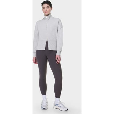 Sweaty Betty Sweaty Betty After Class Zip Up GRIJS - Maat XS