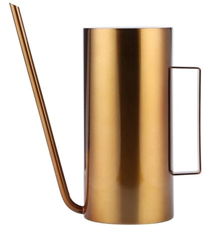 Allecto - Gouden Roestvrijstalen Gieter - Plantenirrigatiegereedschap