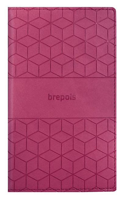 Brepols agenda 2026-2027 - Interplan CUBE - Schoolagenda - 16 maanden - 1 week op 2 pagina's - Rose - 9 x 16 cm