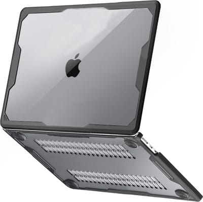 Heavy Duty Hoesje Geschikt voor MacBook Air 13,6 inch Cover - Hardcase Geschikt voor MacBook Air 2022 / 2023 / 2024 / 2025 / 2026 - Geschikt voor MacBook Air M5 A3449 / M4 A3240 / M3 A3113 / M2 A2681