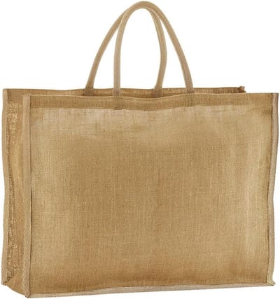 Jutetas Grote Boodschappentas Natuurlijk Canvas Shopper
