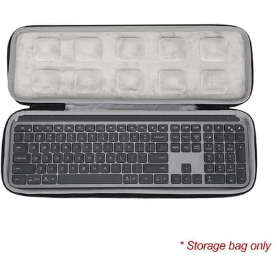 Étui pour clavier sans fil, sac de Protection Portable de voyage pour clavier Logitech MX Keys Advanced noir