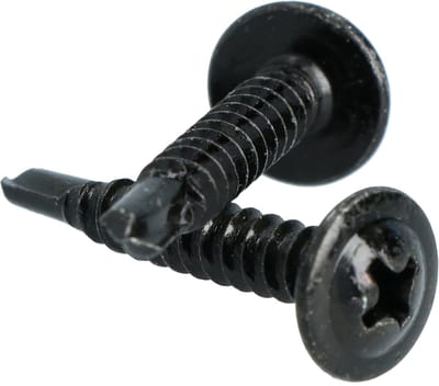 Zelftappende Schroeven Zwart 25 mm – 100 Stuks – Sterke Bevestiging – Voor Montage & Kluswerk