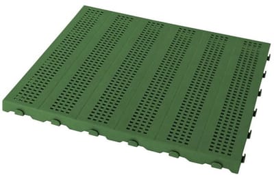 Geperforeerde kunststof tegels voor buiten en tuin - 60 x 60 cm, verpakking van 4 stuks