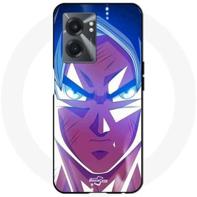 Hoesje - Maniacase - Realme V23 - Dragon Ball Z - Goku - Flexibel - Zwart