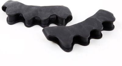 New Age Devi - Teencorrector voor Hallux Valgus - Grote teen - Zwart - 2 stuks