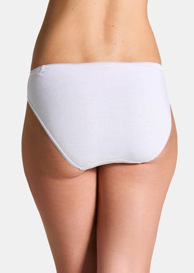 Drie jazzpants - wit - Gr. 38 van Goldner Fashion