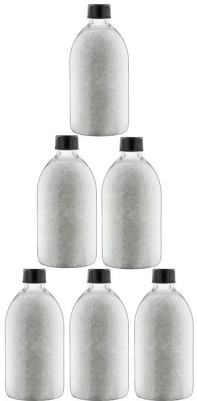 Claudius Badzout - 600 gram - Fles met zwarte dop - No scent No colour (Geurloos) - set van 6 stuks