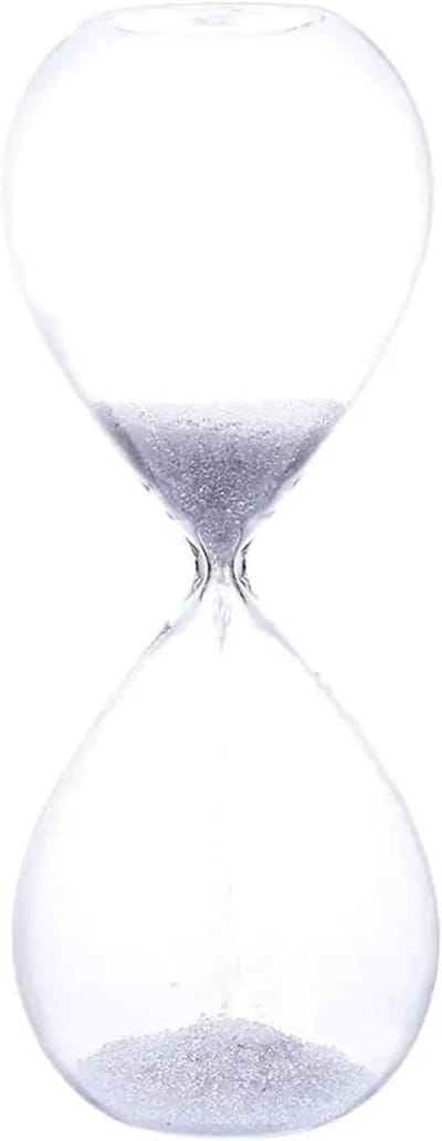 Zandloper Timer - Zandklok - Tijdmanagement - Druppelvorm Ontwerp - 30 Minuten - Goud
