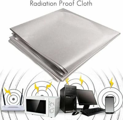 Signaal Blokkerende Stof 1,08m / 1,1m – EMF Bescherming Tegen RFID, Wifi, EMI, LF en RF – Stralingswerend Materiaal voor Anti-Straling, Signaalblokkering en Elektromagnetische Bescherming