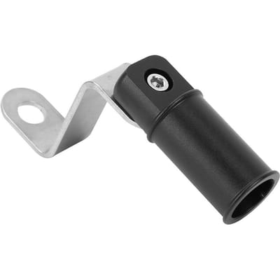 Motorfiets Beugel Adapter Stuur Achteruitkijk Aluminium Spiegel Vaste Houder gray