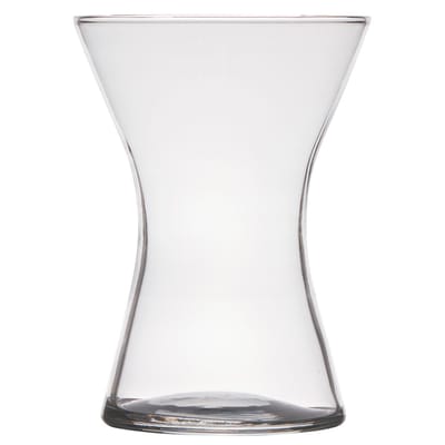 Vaas - X-vorm - Hoogte 20 cm - Diameter 14 cm