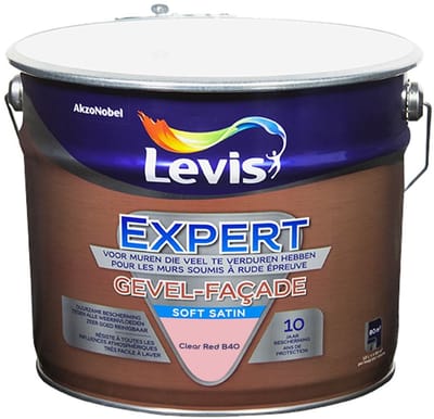 Levis - Expert Gevel Mix - Clear Red B40 - Mengverf - 10 L