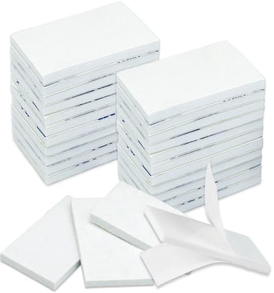 Dailygoods- Montagepads 40 Stuks - Sterke Zelfklevende Schuimkussens - Rechthoekige Plakband - Voor Muren/Vloeren/Deuren - 50 x 30 mm - EVA Materiaal