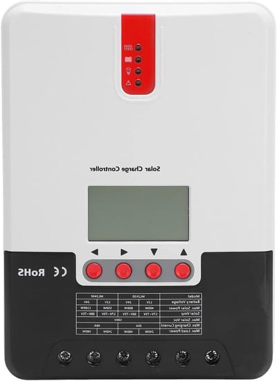 Zonne-laadregelaar - MPPT Controller - Energie Beheer - Multi Peak Tracking - 30A - Aluminium