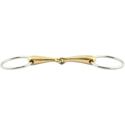 2-rings bit voor grote paarden Jump'In 70 mm