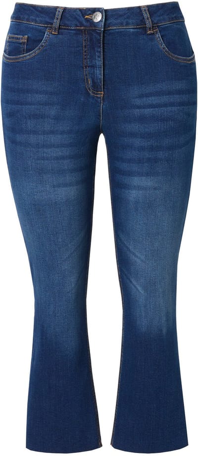 Angel of Style - Dames - 7/8-jeans Claire stretchcomfort gesneden zoom 5-pocket - Blue stone - Maat 42