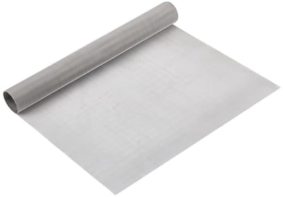 Dailygoods- Gaas 80 Micron - Roestvrij Staal 304 - Geweven Gaas - 40 x 200 cm - Slijtvast - Eenvoudig te Snijden - Metaalgaas