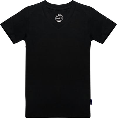Claesen's® - T Shirt v neck ZwartCL 118-Black-2