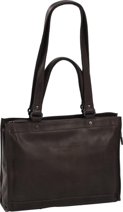 The Chesterfield Brand Cow Waxed Shopper Lille Brown