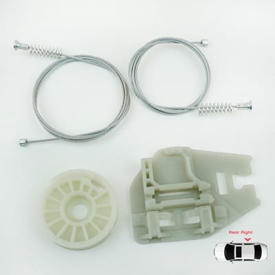 BWR616 Elektrische Raammechanisme Reparatieset Achterdeur Rechts voor BMW X5 E53 2000-2006 51357125060