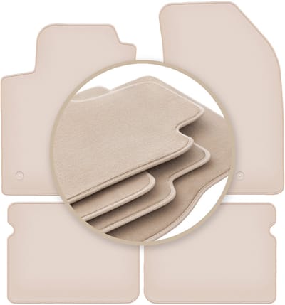 PREMIUM beige matten voor: Fiat Bravo II hatchback 2007-2012