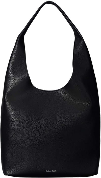 Calvin Klein Slouchy Pebble Medium Bag Black Size: OS | Handbags Outlet | Dames | Zwart