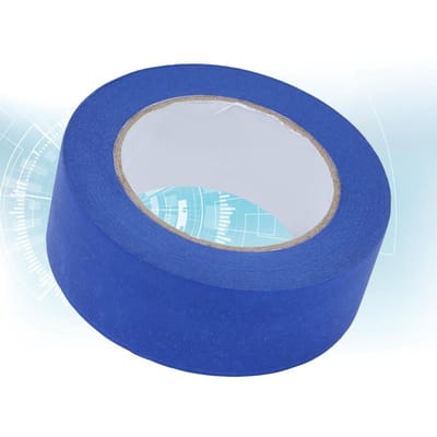 Blauwe Afplaktape DIY Auto Schilderij Spuitlijm Tape Decoratie voor 3D Printer 45mmx50m white