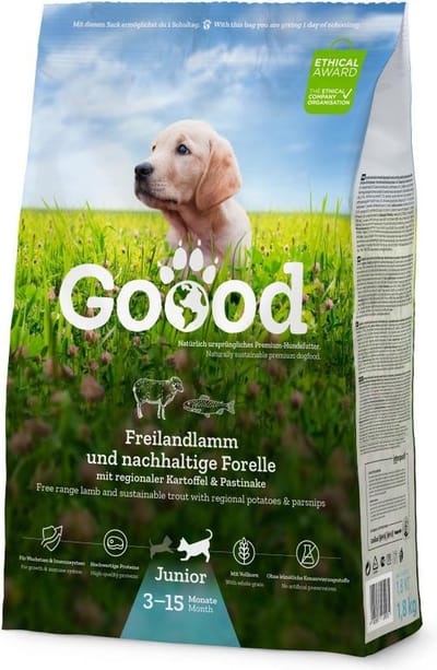 Goood Junior - Vrije uitloop lam & forel - 10 kg