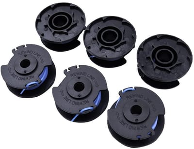 Dailygoods - Strimmerspoel 6 Stuks voor Draadloze Trimmers - Autofeed