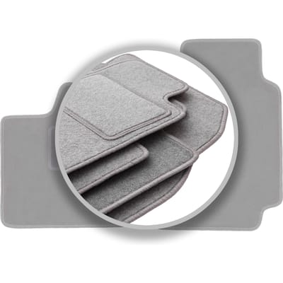 Automatten in asgrijs voor: Smart ForTwo I hatchback (1998-2007)
