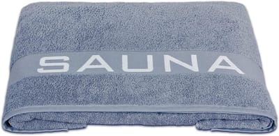 Saunahanddoek XXL 80 x 200 cm - Blauw voor Dames en Heren