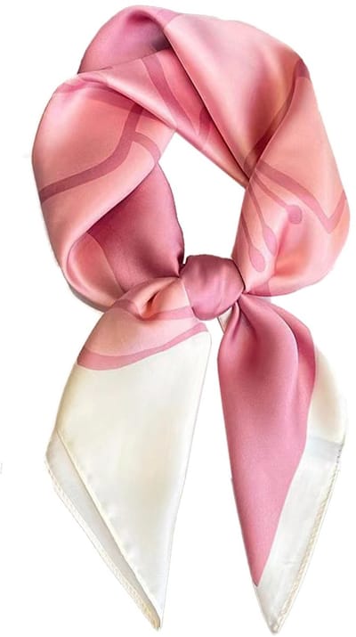 Dailygoods - Dames 100% Zijde Sjaal - Elegante en Lichte Zakelijke Sjaal