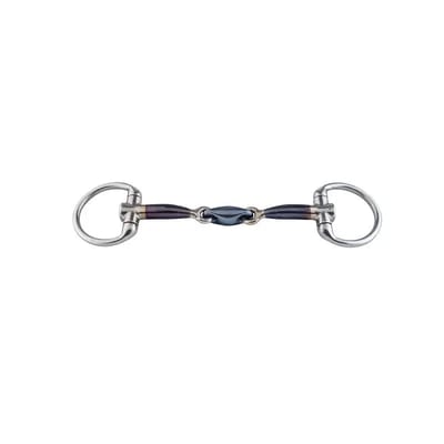 Olijfbit voor paarden Trust Sweet Iron Eggbutt Bradoon Eliptical 12