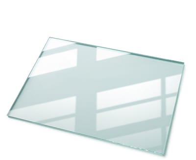 Tulup Tafelblad Glas - Glasplaat Tafel - 100 cm x 70 cm - Transparant Tafelblad - Rechthoekig Tafelblad Glas - Transparant Glazen Tafelblad voor de Woonkamer - Glazen Plaat