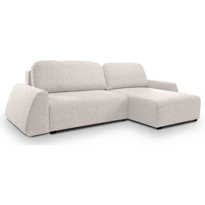 Talula hoekbank links/rechts chenille met slaapfunctie | Selsey Design
