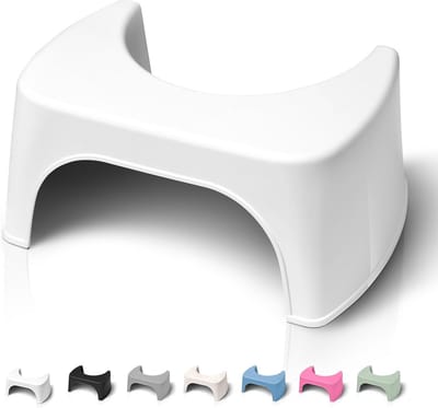 Toiletkruk voor Volwassenen - Fysiologische Voetsteun voor Een Comfortabele Toiletpositie