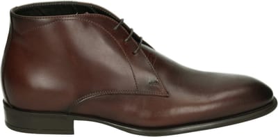 Giorgio - HE79417 - Nette herenschoenenBusiness half-hoog - Kleur: Bruin - Maat: 45