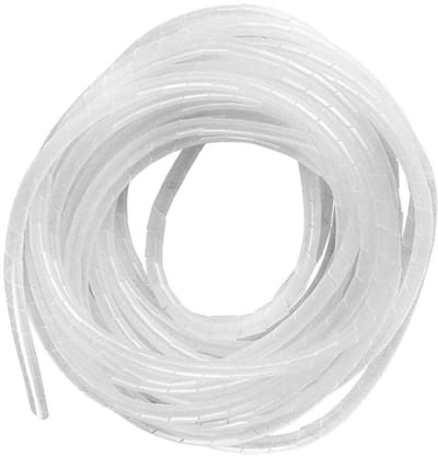 Dailygoods- Kabelmouwen 4mm x 25m - Flexibele Kabelmantel - Kabelsok - Kabelkous - Kabelhoes - Bescherming voor Huisdieren - Kabelsleeve