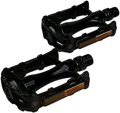 Fiets pedalen - MTB City Trekking - Fietsen - CNC aluminium - 85 x 67 mm - Zwart