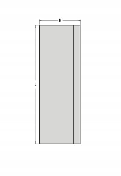 Globus SP - Schaafmessen - 260x20x3 mm - Voor Zacht en Hard Hout - 50-55 HRC