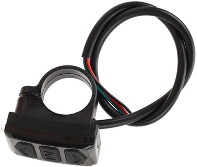Allecto - Ergonomische Elektrische Fietsschakelaar - Non-Slip Grip