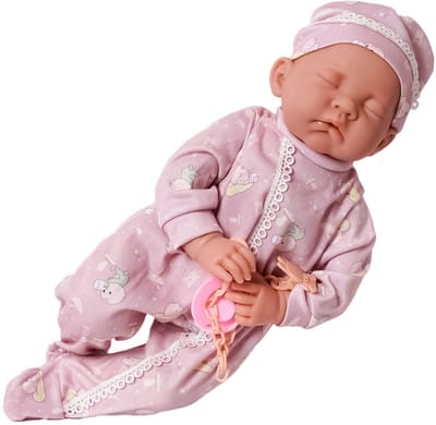 Speelgoedtopdeals – Babypop Anna 40 cm incl. speen en 12 babygeluiden