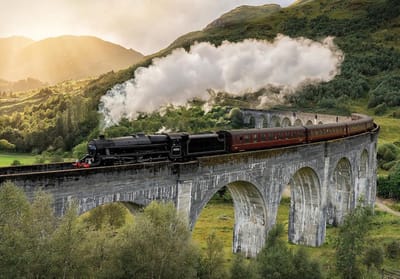 Puzzel 1000 Stukjes - Uitdagende Legpuzzel - Ontspanning Thuis - Kleinste Ter Wereld - 18.5 x 18.5 cm - Glenfinnan
