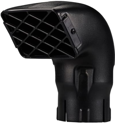 Cosensi- Luchtfilter Hoogwaardig ABS-Kunststof - Auto Luchtinlaatfilter - Stofdicht - Waterdicht - Motorbescherming - Universeel Ontwerp 89 mm - Snorkel
