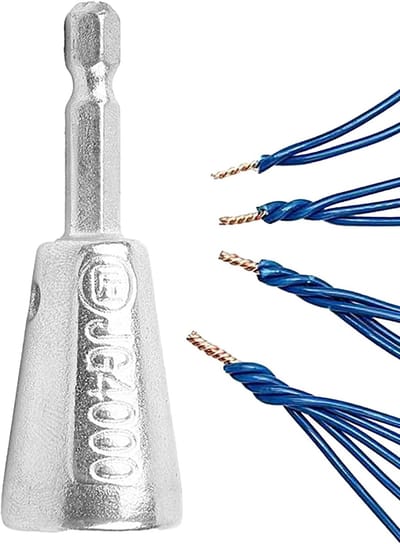 Draad Torsie Gereedschap - Draai Stripper - Elektrisch Werk - Roestvrij Staal - Compact Formaat - Zilverkleurig